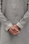 Grey Dori Kurta