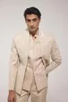 Threadwork Indo Western Jacket Set