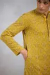 Mustard Kurta Set