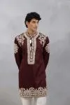 Embroidered Dori Kurta Set