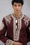 Embroidered Dori Kurta Set