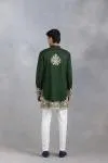 Bottle Green Dori Kurta Set