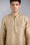 Gold Weave Kurta Set