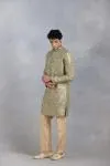Sage Green Banarasi Kurta Set