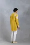 Yellow Dori Embroidered Kurta Set