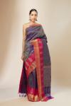 Rich Purple Kanjivaram Silk Saree