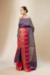 Rich Purple Kanjivaram Silk Saree