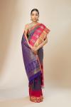 Rich Purple Kanjivaram Silk Saree