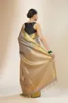 Cement Grey Kanjivaram Silk Saree
