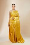 Yellow Kanjivaram Silk Saree