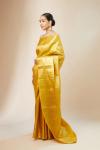 Yellow Kanjivaram Silk Saree
