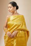 Yellow Kanjivaram Silk Saree