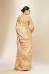 Beige Kanjivaram Silk Saree