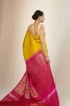 Spectra Yellow Kanjeevaram Silk Saree