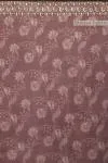 Dark Brown Organza Saree