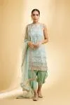 Mint Kurta Dhoti Set