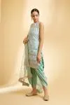 Mint Kurta Dhoti Set
