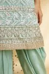 Mint Kurta Dhoti Set