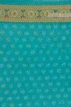 Sea Blue Bandhej Saree