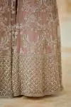 Rose Pink Net Lehenga