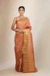 Rose Pink Kanjivaram Silk Saree