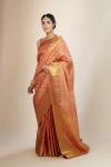 Rose Pink Kanjivaram Silk Saree