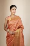 Rose Pink Kanjivaram Silk Saree