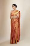 Rose Pink Kanjivaram Silk Saree