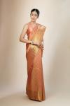 Rose Pink Kanjivaram Silk Saree