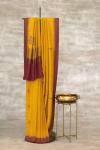 Turmeric Yellow Banarasi Tussar Silk Saree