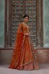 Tangerine Scape Lehenga