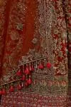 Tangerine Scape Lehenga