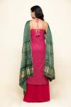 Rani Pink Georegette Garara Suit