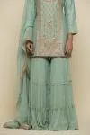 Mint Green Sharara Suit