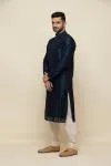 Royal Blue Chanderi Silk Kurta Set