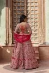 Crimson Red Bridal Lehenga