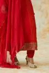 Royal Red Bandhani Suit