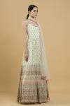 Mint Green Georgette Anarkali
