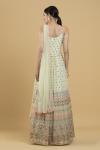 Mint Green Georgette Anarkali