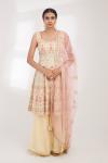 Cream Kurta Sharara Set