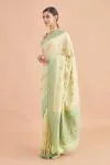 Mint Green Weave Saree