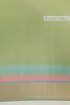 Tussar Silk Striped Tassel Saree