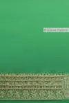 Ombre Green Banarsi Georgette Saree