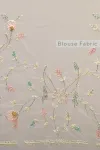 Blush Floral Embroidered Organza Saree