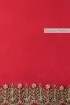 Red Lehriya Bandhani Georgette Saree