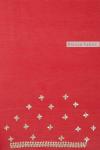 Crimson Organza Lehriya Saree