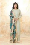 Pista Green Palazzo Suit