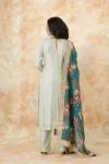 Pista Green Palazzo Suit
