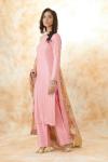 Flamingo Pink Palazzo Suit