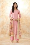 Flamingo Pink Palazzo Suit
